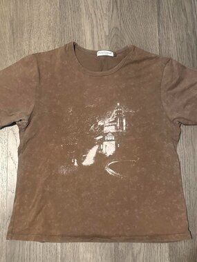 Undercover Absorption ‘Castle’ Sz2 10SS Tee (Size: XL) Authentic Brown